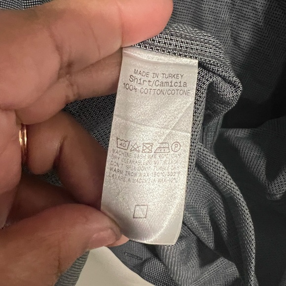 ermenegildo zegna Men’s Dress Shirt Button Up 100% cotton - Picture 5 of 6